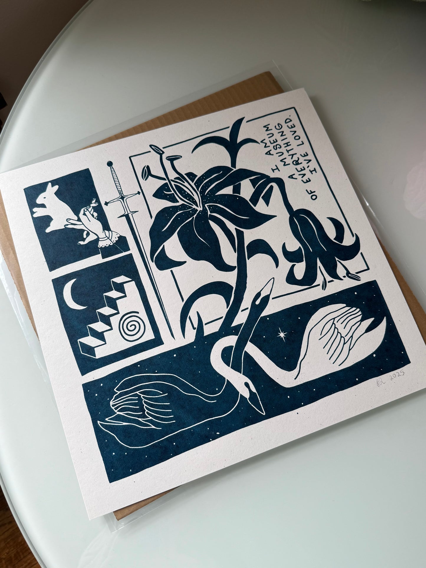 nocturne screenprint