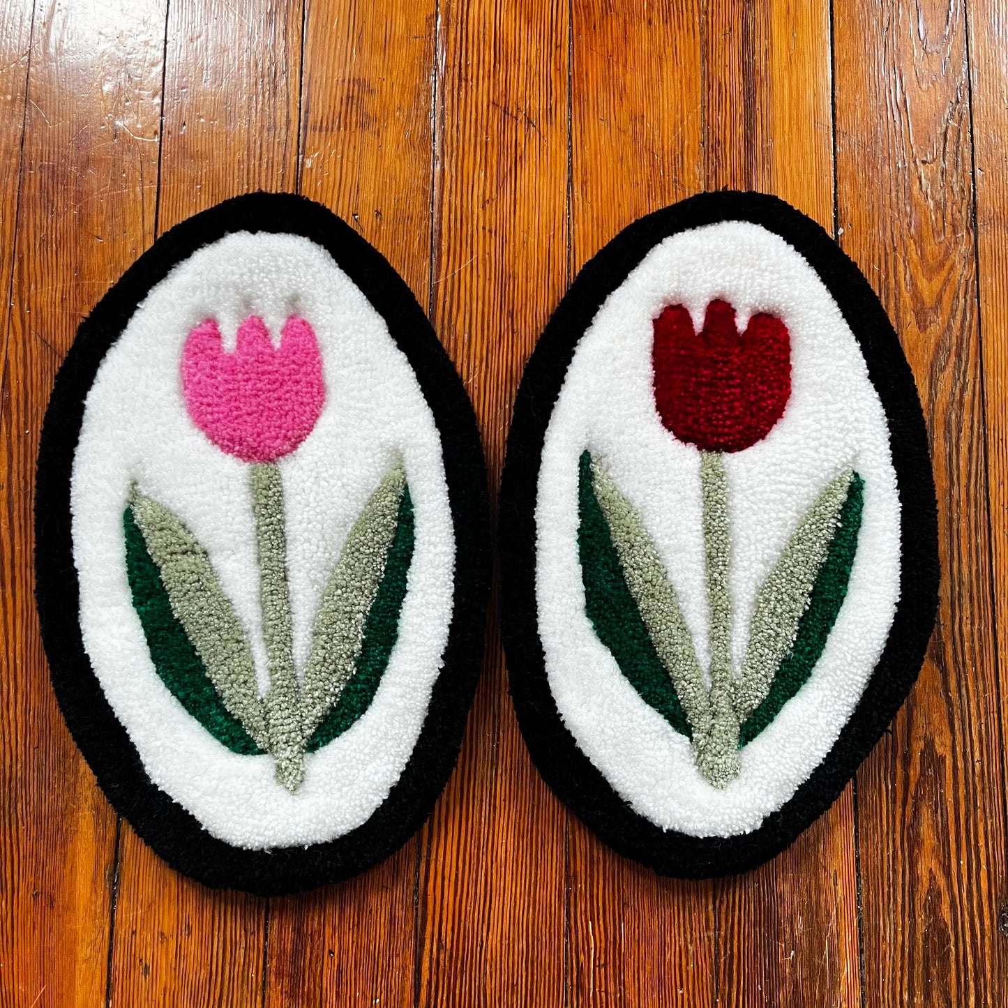 tulip wall rug