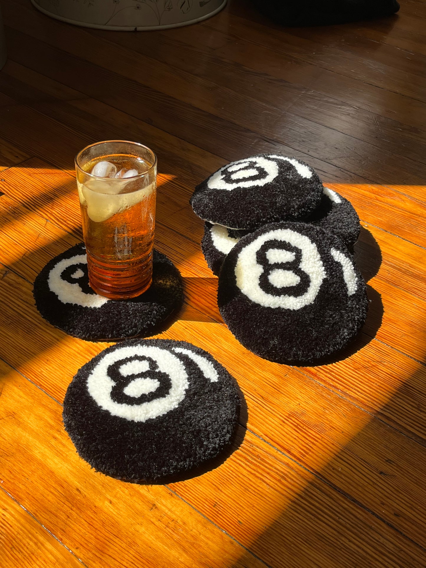 8 ball rug