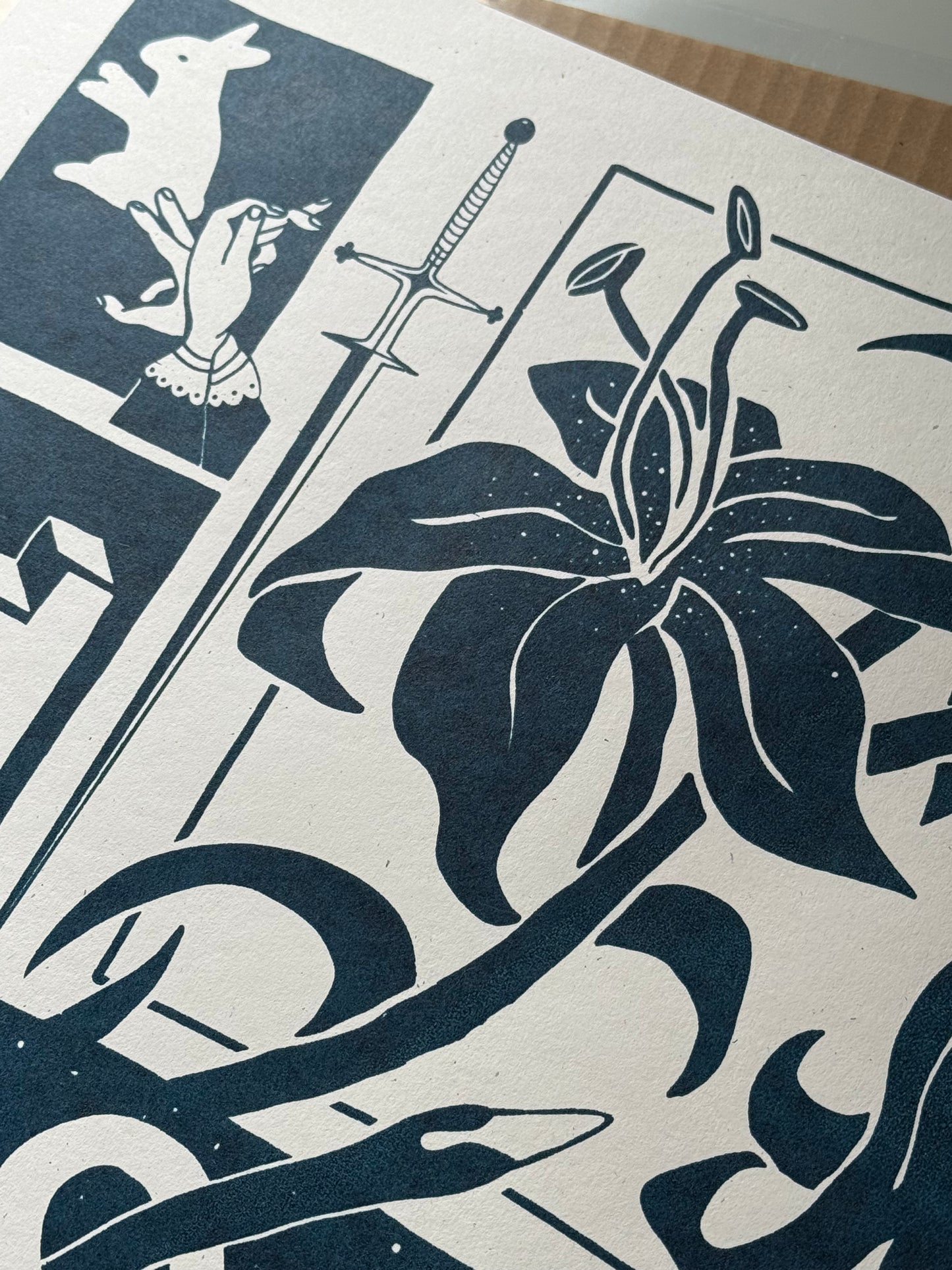 nocturne screenprint