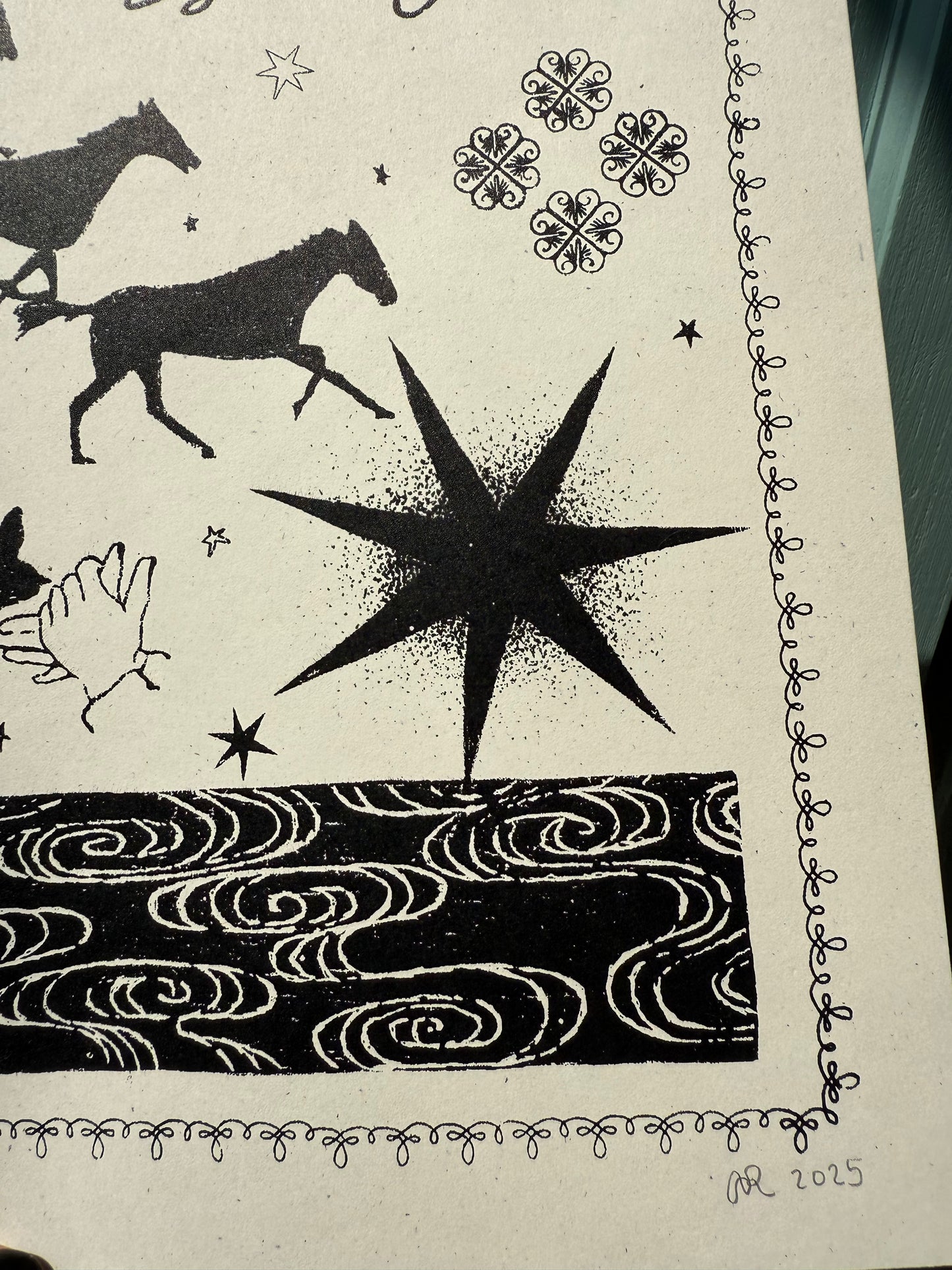 my tenderness is a gift screenprint