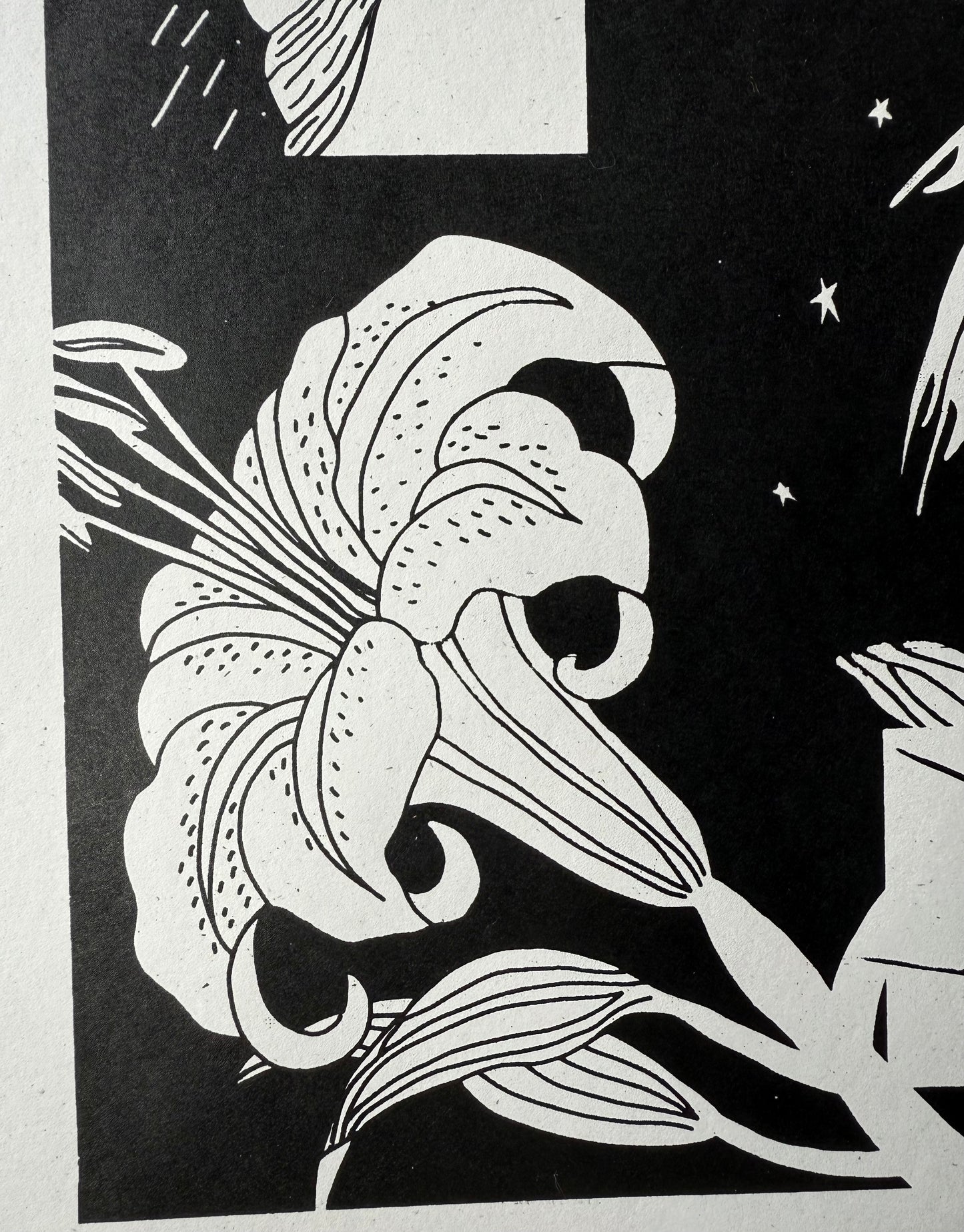 late bloomer screenprint