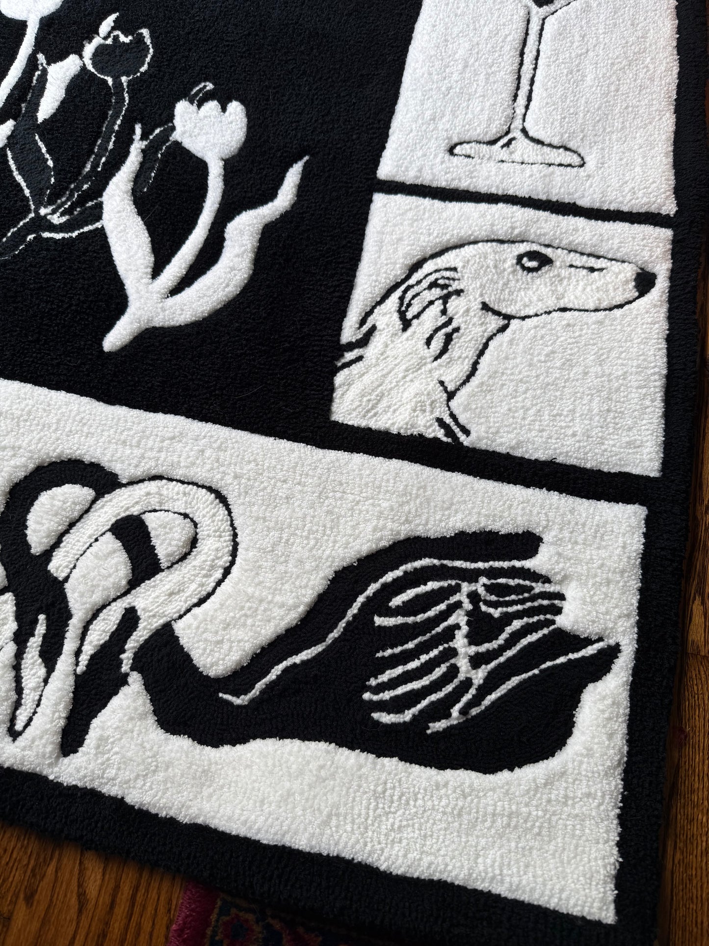 borzoi bourgeoisie rug