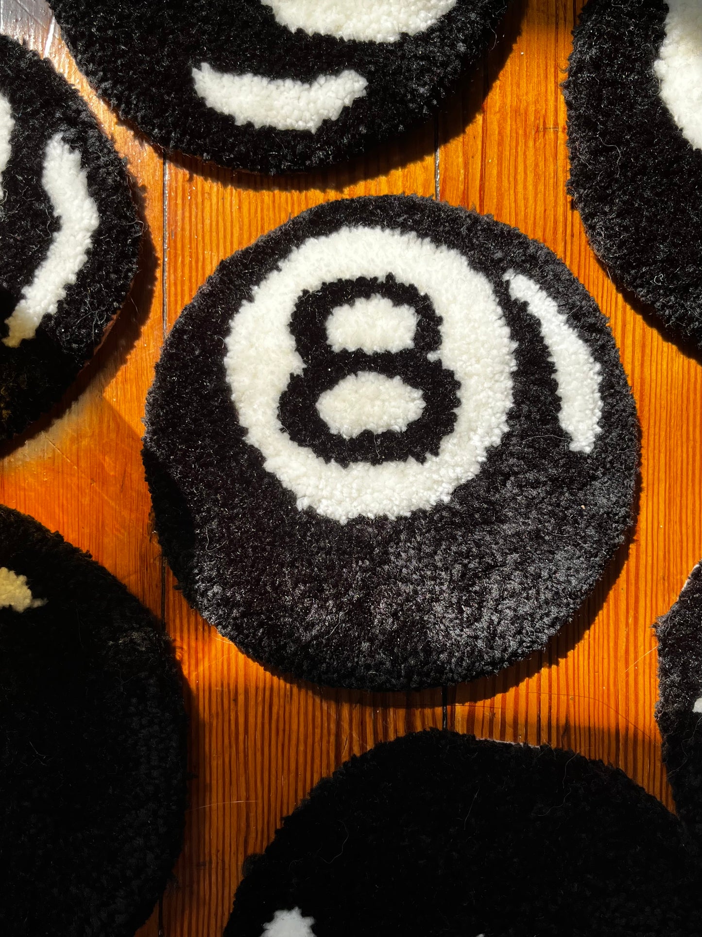 8 ball rug