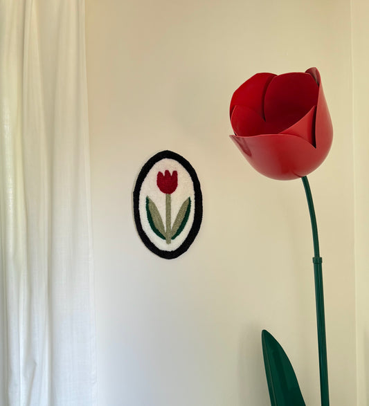 tulip wall rug