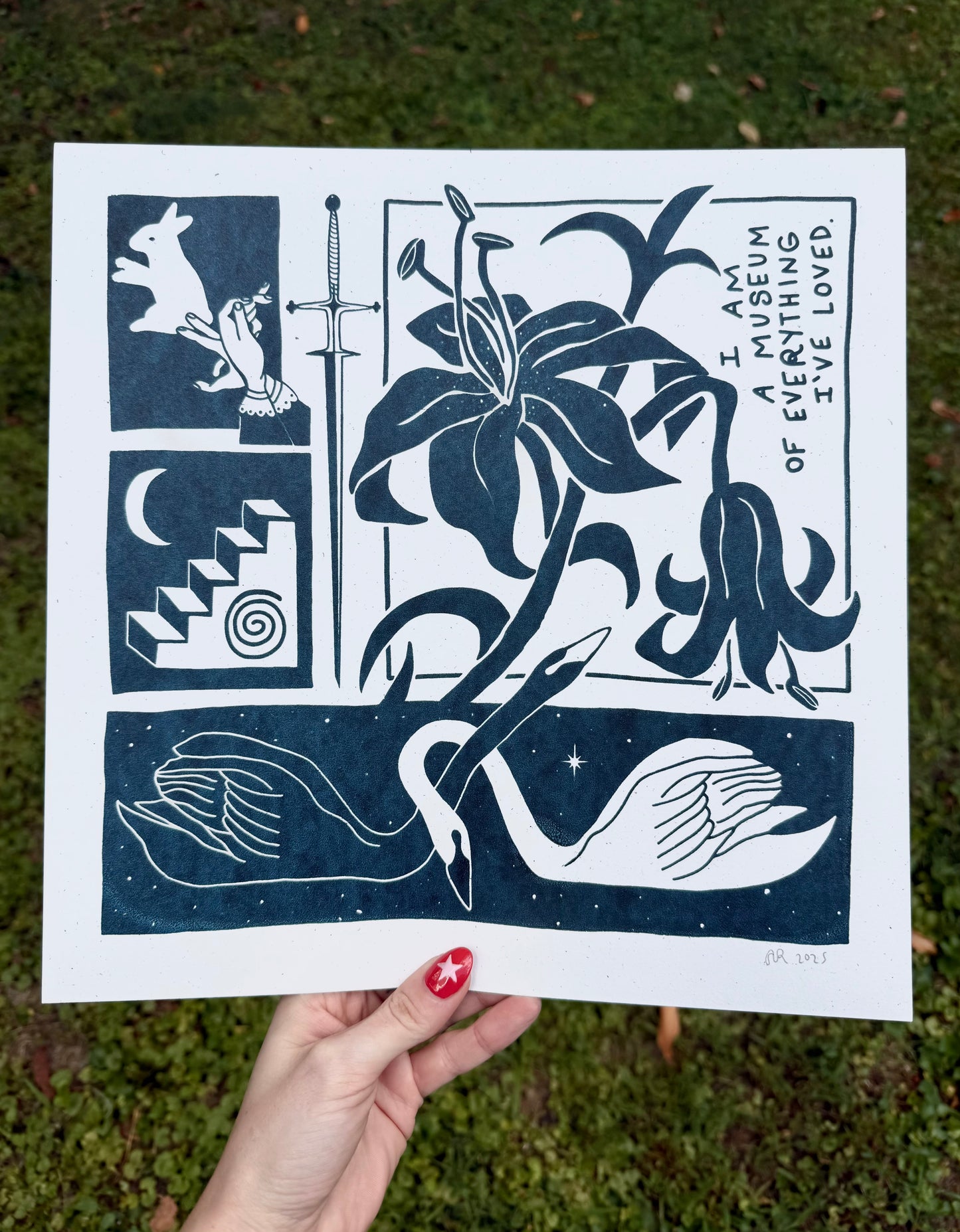 nocturne screenprint