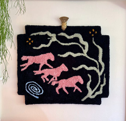 goodbye horses rug