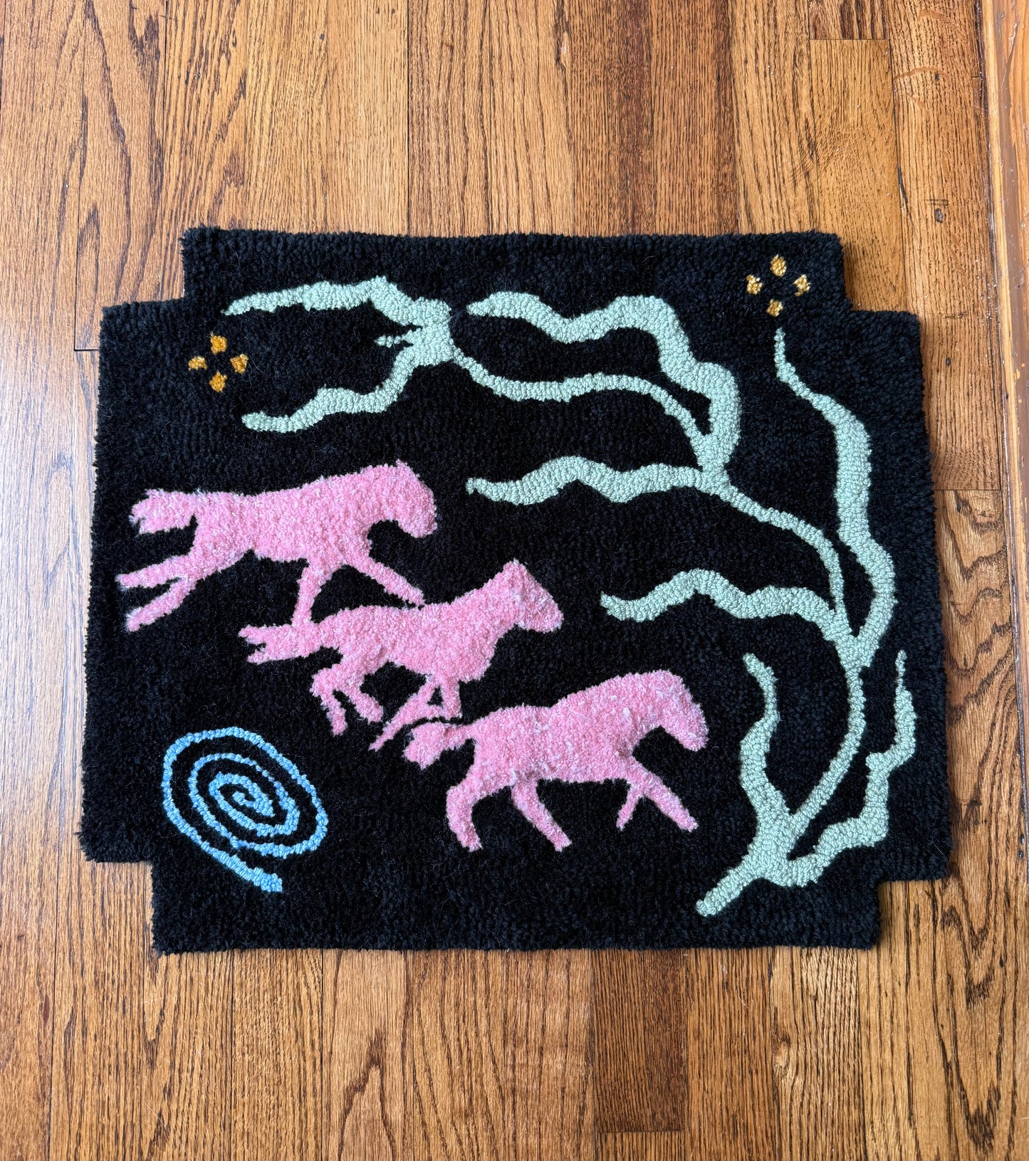 goodbye horses rug