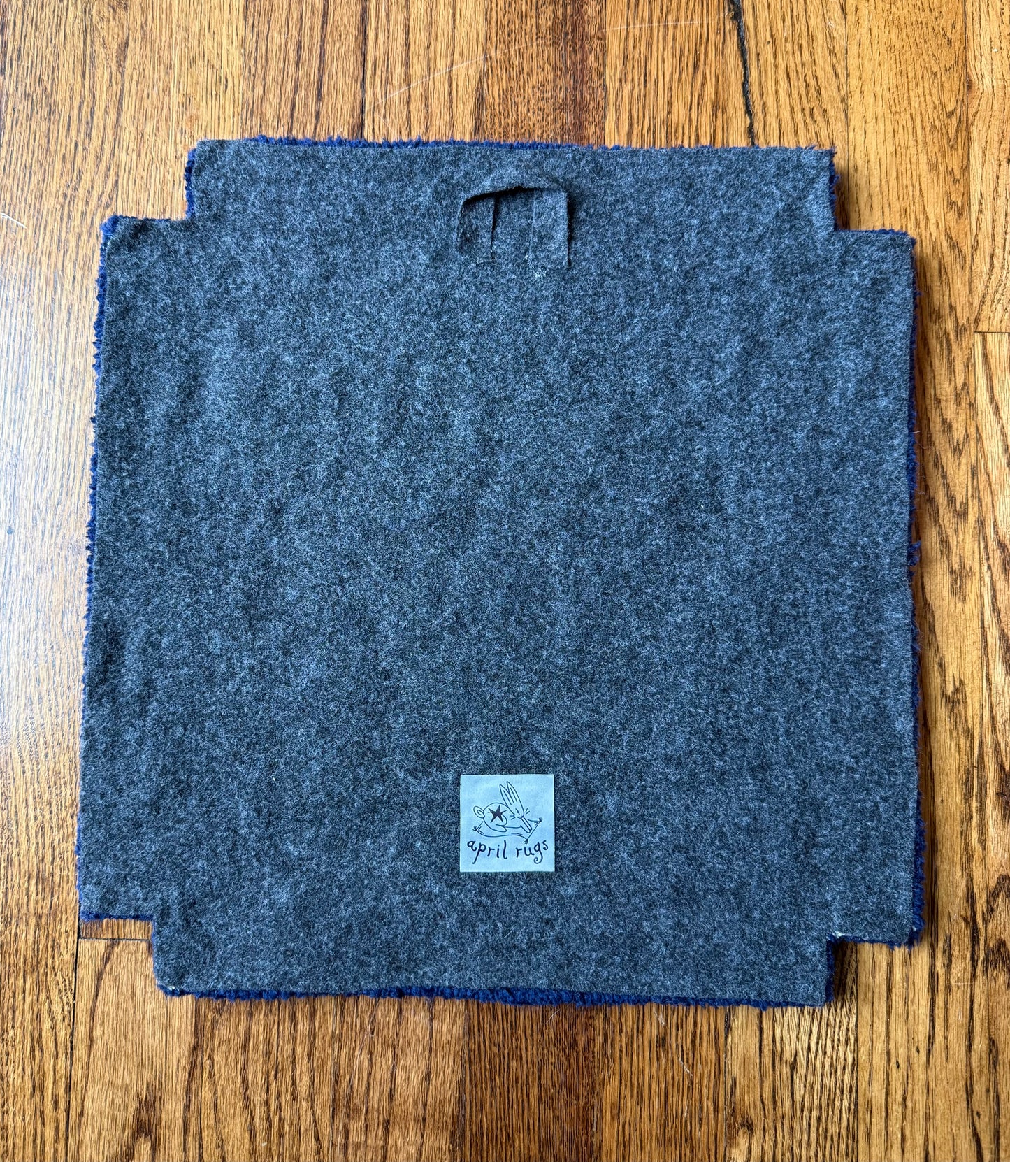 blue bird rug